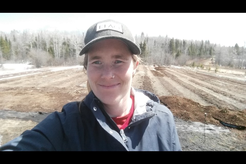 Evalisa McIllfaterick owns Root Cellar Gardens in Gillies Township near Thunder Bay (submitted photo)