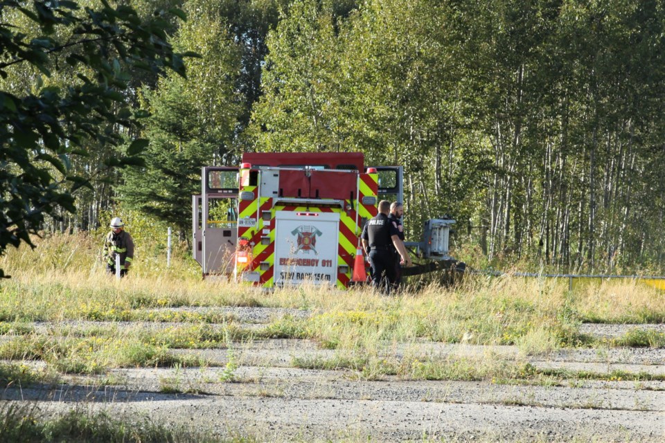 Fire crews initially on scene ran out of water while fighting the fire. (Ian Kaufman, tbnewswatch.com)