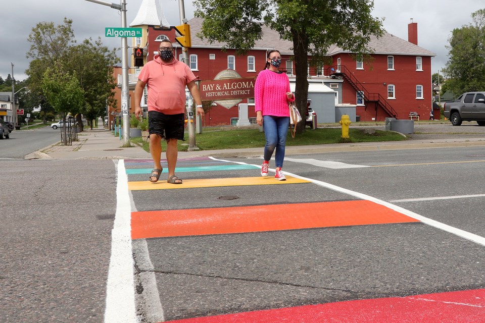 Rainbow Crosswalk