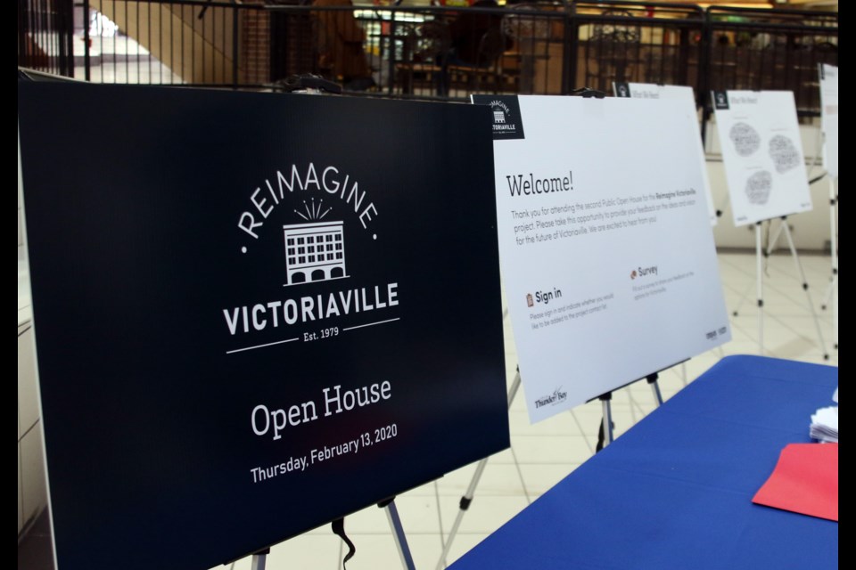 A public open house was held on Thursday for the Reimagine Victoriaville Mall Project. (Photos by Doug Diaczuk - Tbnewswatch.com). 