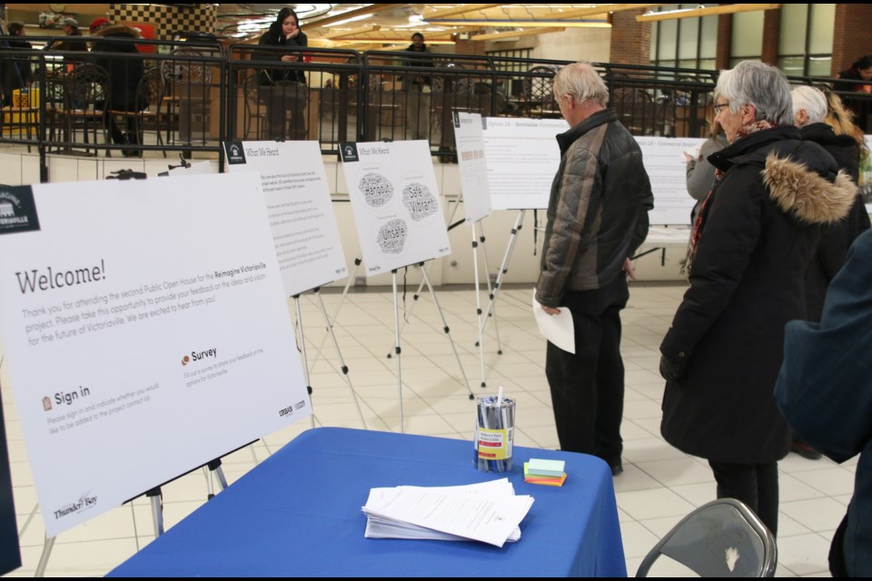 A second public open house session will be held Thursday Feb. 13 from 5 p.m. to 7 p.m. at Victoriaville Mall. 