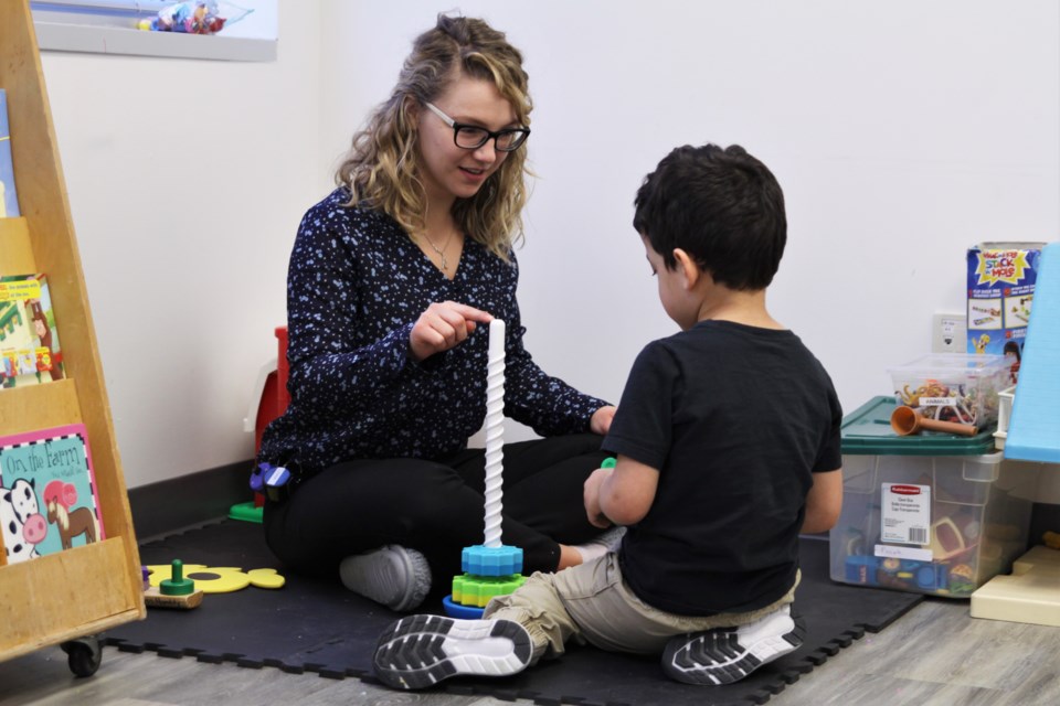 Creative Therapy recently began offering autism services, filling part of a large service gap in the region. (Photos by Ian Kaufman)