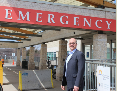 Dr. Peter Voros,  Thunder Bay Regional Health Sciences Centre executive vice-president of in-patient services (TBRHSC photo)