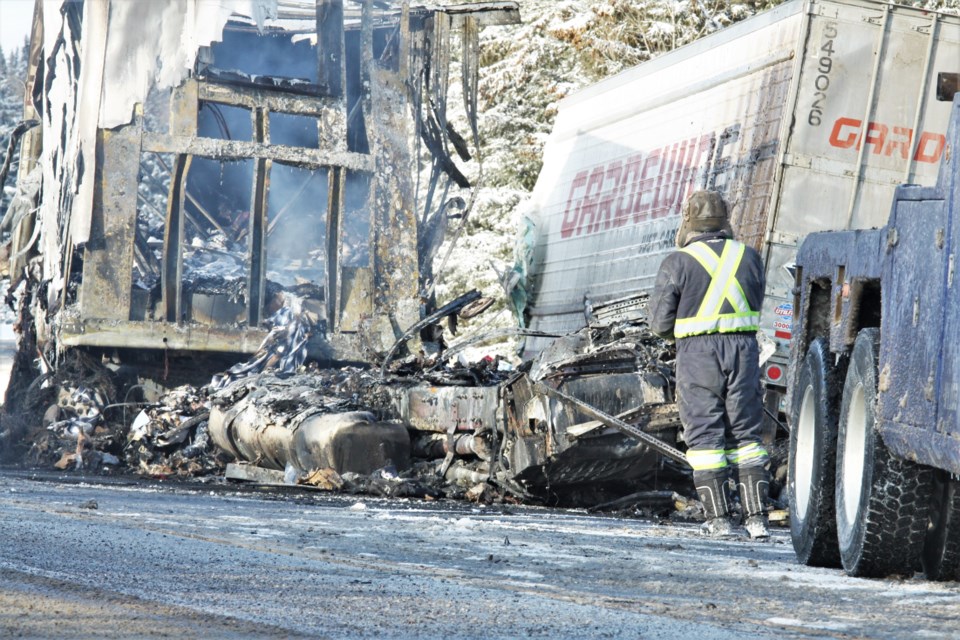 Sistonen's Corners Transport Crash 2