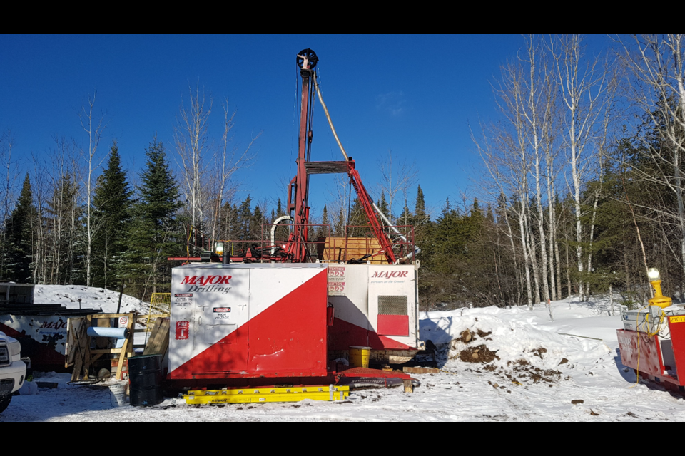 Impala Platinum will drill four key boreholes near Sunday Lake, north of Thunder Bay, this winter (Impala Canada photo)