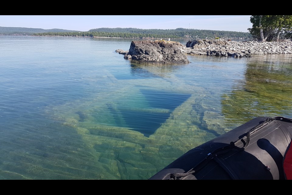 The Silver Islet deposit, discovered in 1868. was mined to a depth of 365 m below Lake Superior (Facebook/Thunder Bay Memories/Jonathan Wilson)