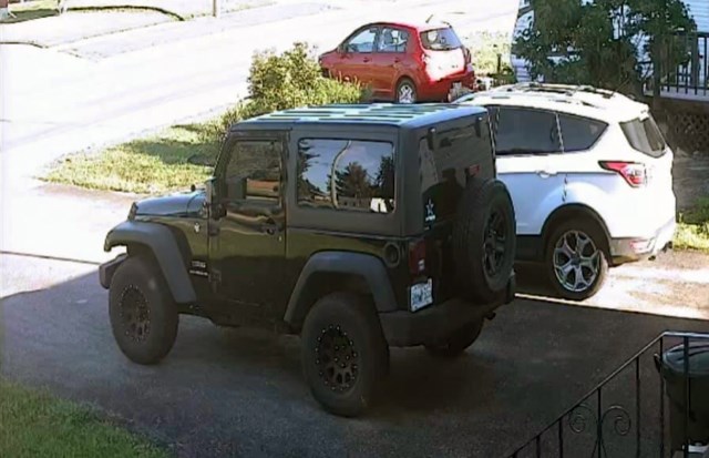 Stolen Jeep