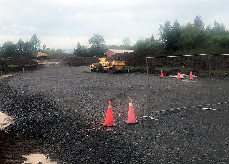 Construction has begun on a secondary access road into Fort William Historical Park. (Ryan Bonazzo/Thunder Bay Television)