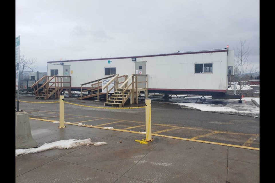 The hospital's COVID-19 Assessment Centre opened Tuesday. (Photos courtesy Thunder Bay Regional Health Sciences Centre)