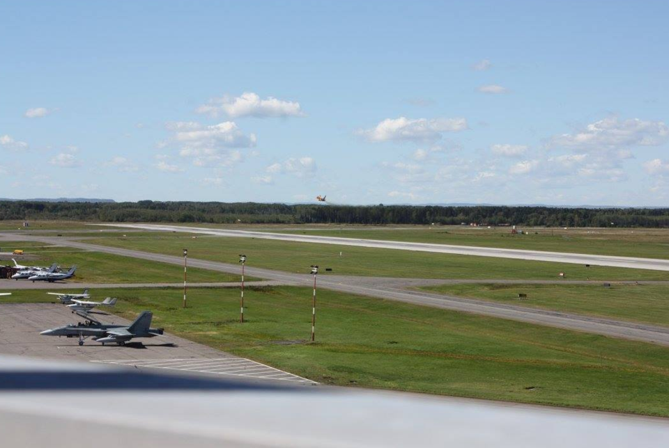 Thunder Bay airport runway two