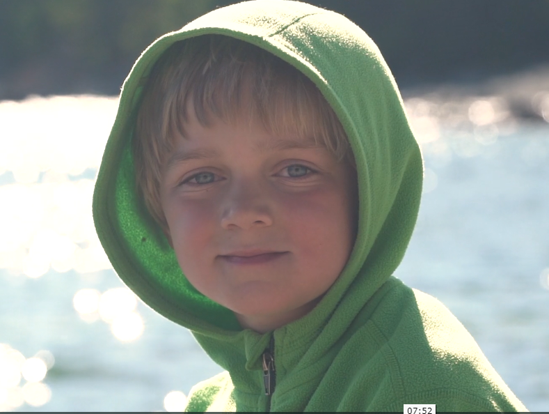 The film was completed after the unexpected death of Josiah Peterson at age 10 (Aaron Peterson/Vimeo) 