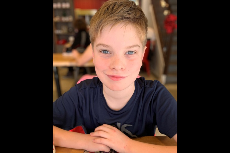 Woodcrest Public School student, Alex Coghill, won second place in the 2020 Canadian Storytelling in Minecraft competition. (Supplied photo)