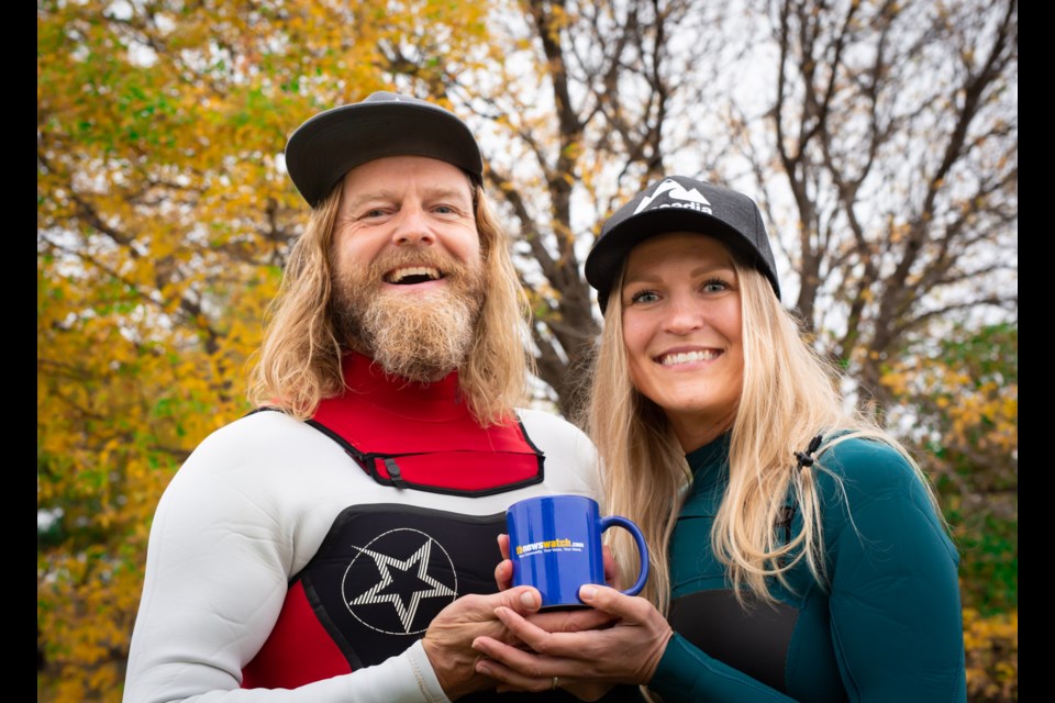 Jaakko Natri started Natri Bros Surf and SUP in early 2000s with his brother so that people could enjoy surfing on Lake Superior. (Photo by Ayano Hodouchi-Dempsey)