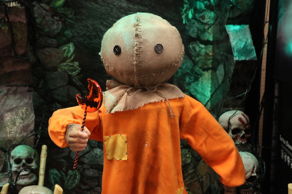 A display at Sprit Halloween in Thunder Bay. (Leith Dunick, tbnewswatch.com)