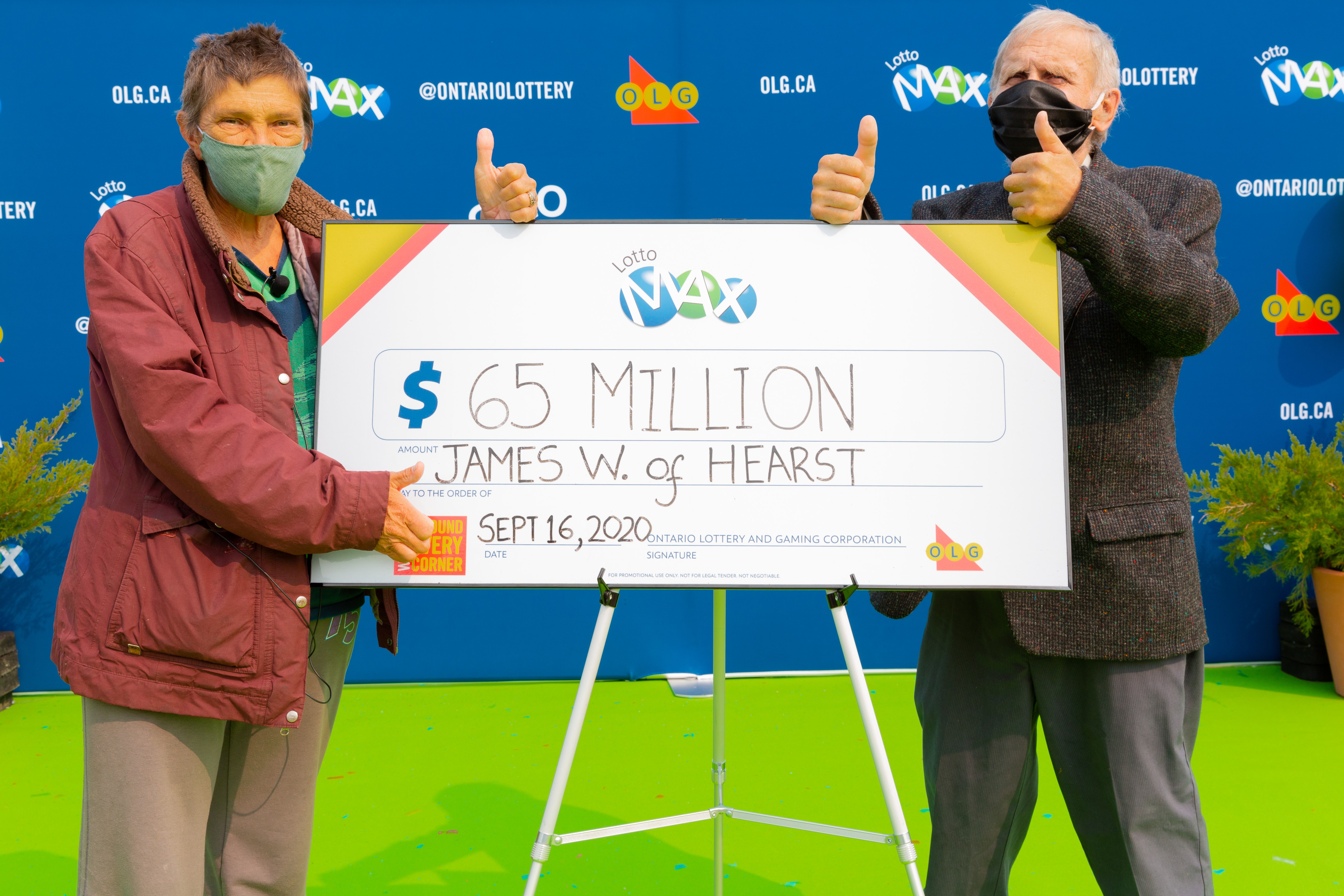 UPDATED: Hearst man claims $65-million Lotto Max jackpot - TBNewsWatch.com