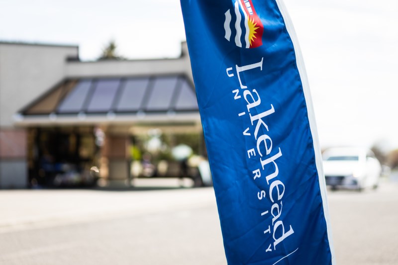 Lakehead University Event Flag