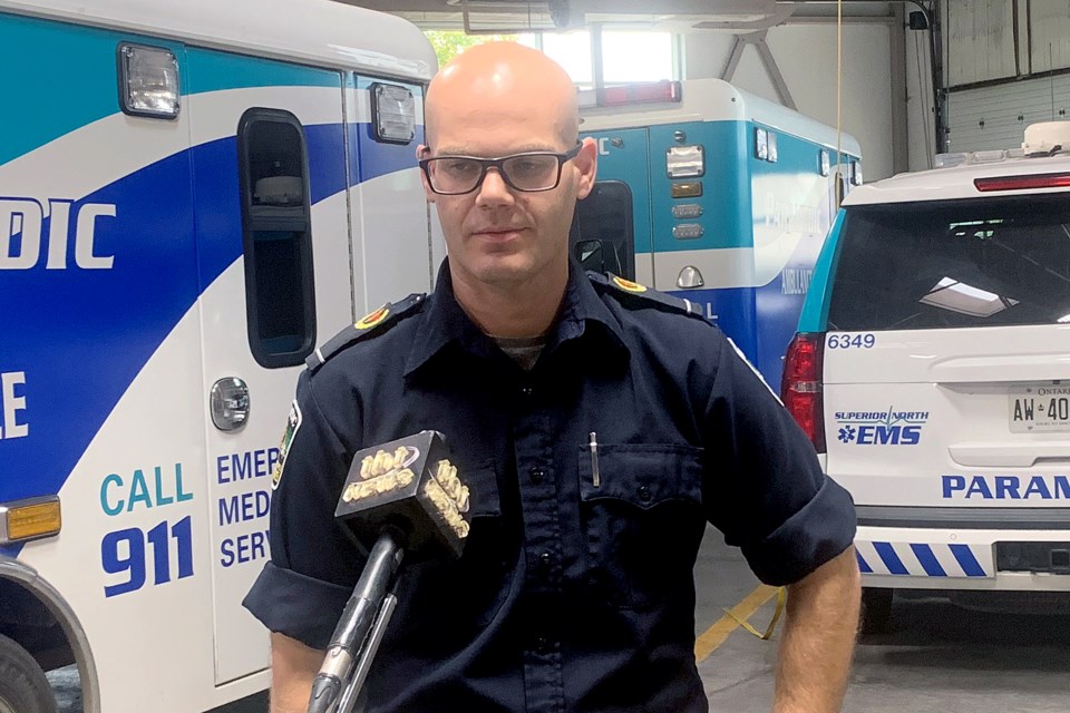 Shane Muir is the chief of Superior North EMS