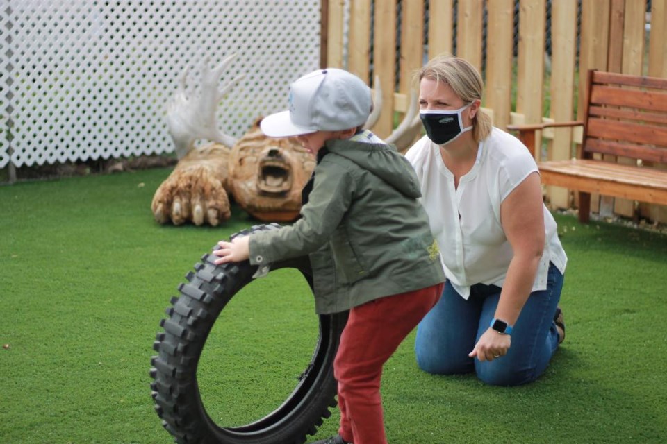 The launch of the childcare centre has allowed some staff to avoid taking leaves or reducing their hours. (Kali Colledanchise)
