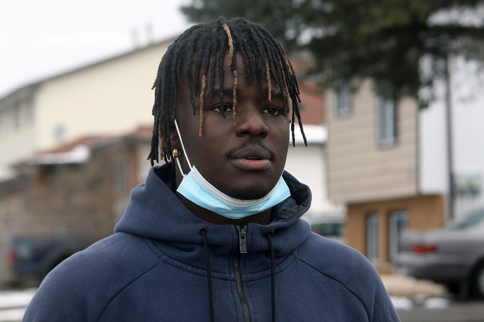 Pitia Modi, on Wednesday, April 21, 2021, says  he's happy a Minneapolis police officer was held accountable in the death of George Floyd. Derek Chauvin was convicted on all three counts. (Leith Dunick, tbnewswatch.com)