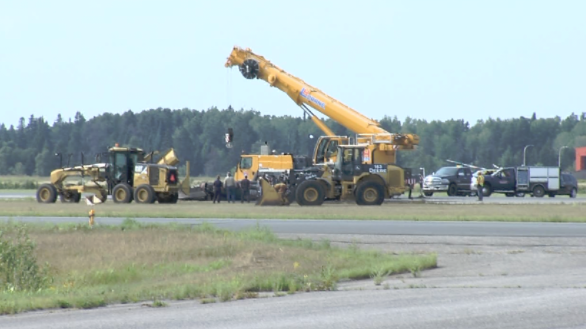 Plane debris