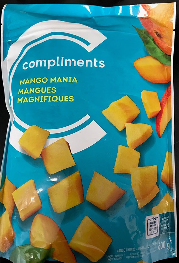 Compliments mangos RECALL