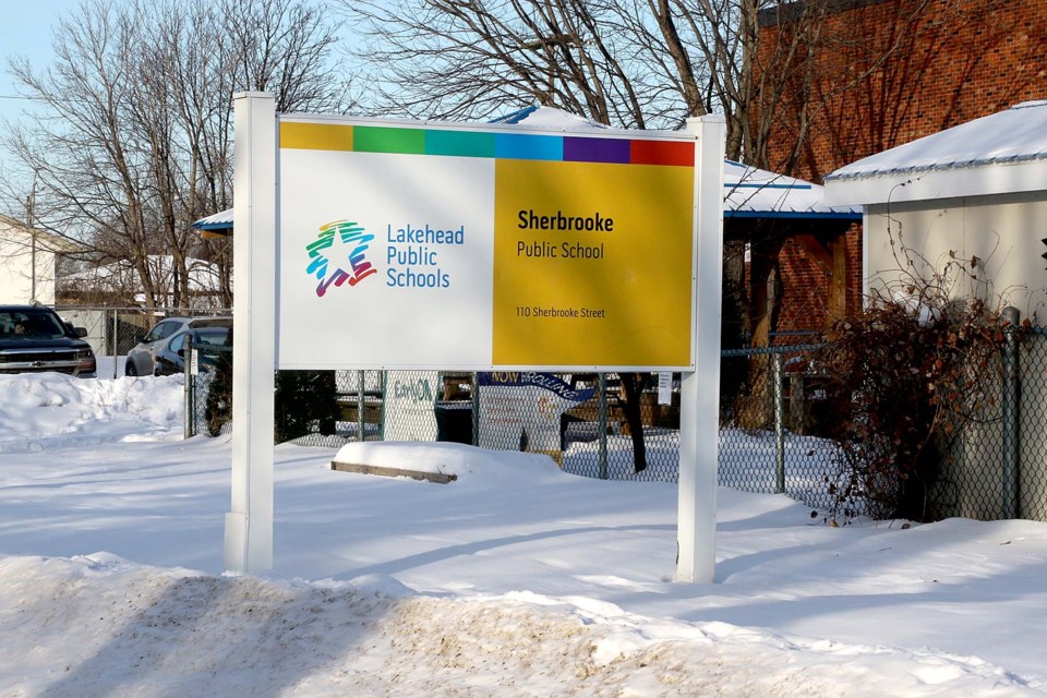 Sherbrooke Public School Sign