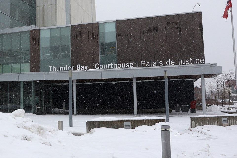 Thunder Bay Courthouse Winter 2021