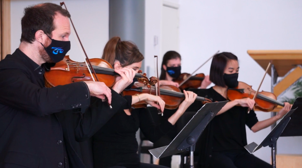 TBSO masked musicians