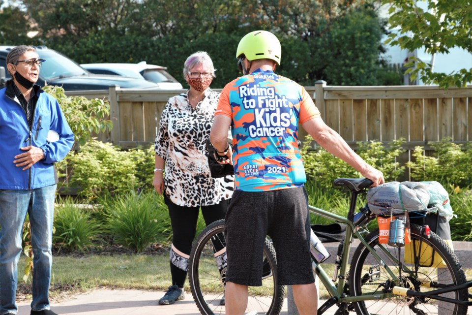 The Thunder Bay resident hopes to raise $5,000 for SickKids through the Great Cycle Challenge.