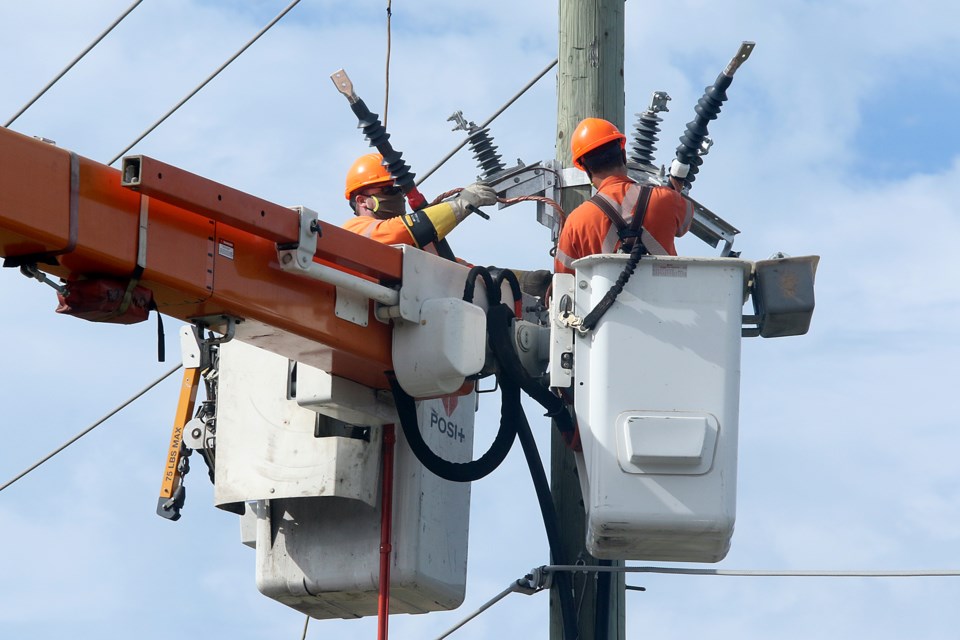 Slight increases to Synergy North electricity distribution costs could be outweighed by tax savings under a proposed new rate model, leaders say. (Leith Dunick, TBNewswatch/FILE)