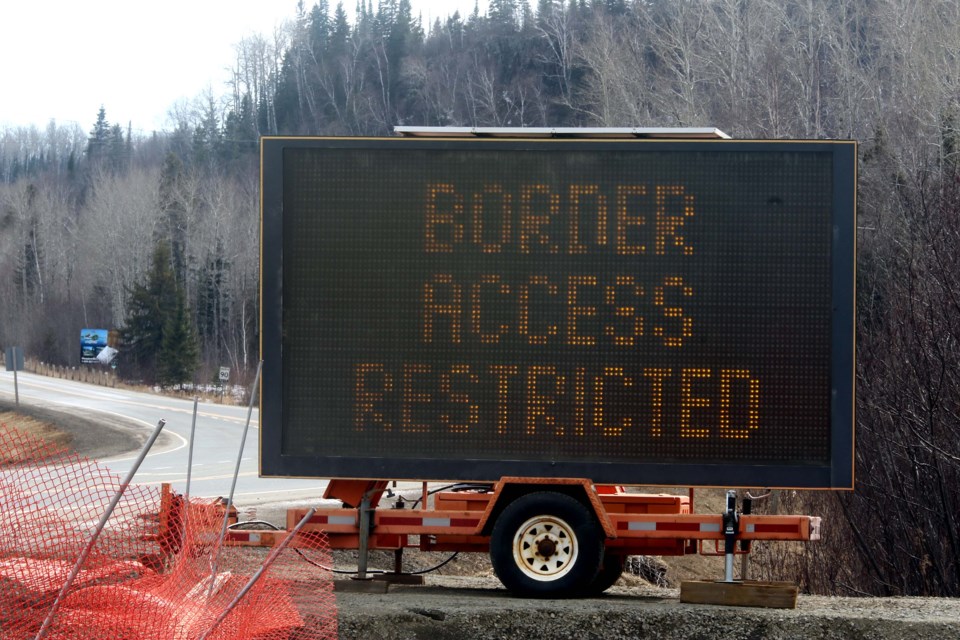 Pigeon River Border Access Restricted