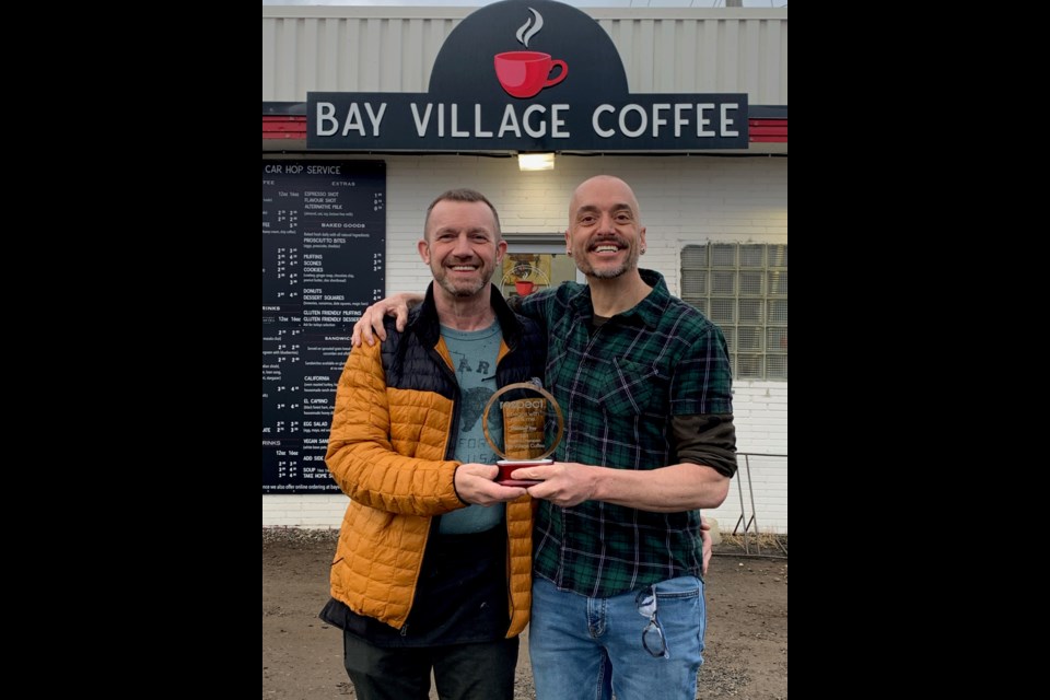 Bay Village Coffee 2021 respect award recipient. (Supplied photo)