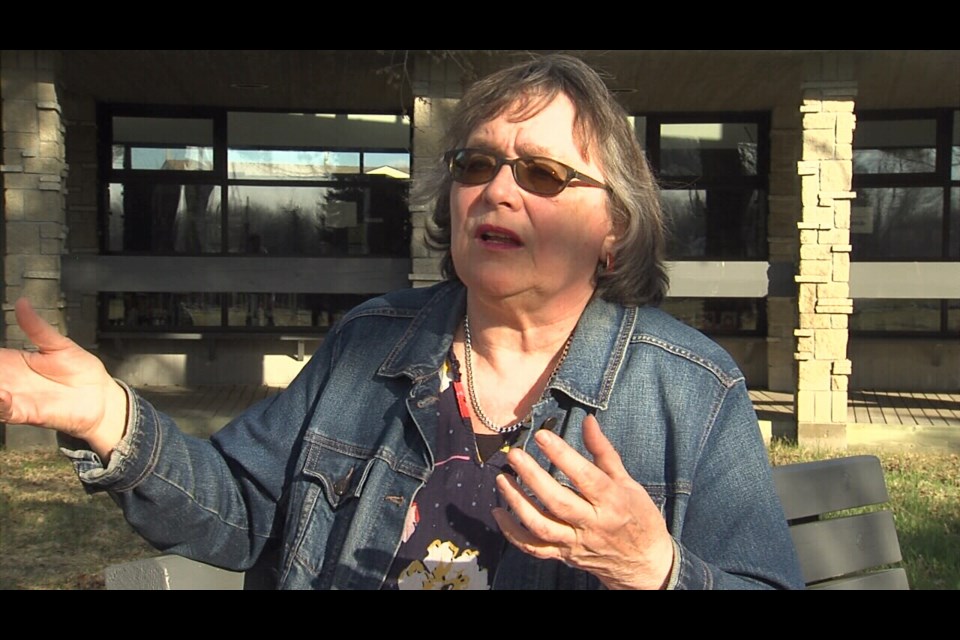 Penny Lucas is the mayor of Ignace, Ont. (TBTV news  photo)