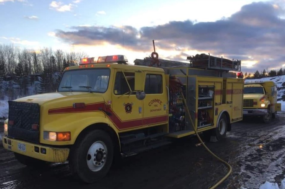 Conmee fire truck