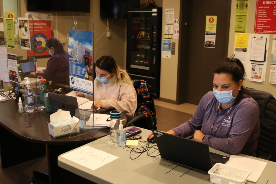 The clinic is being run by Dilico Anishinabek Family Care in partnership with the community and health staff. Those wishing to receive a third dose can book an appointment through the band office. 