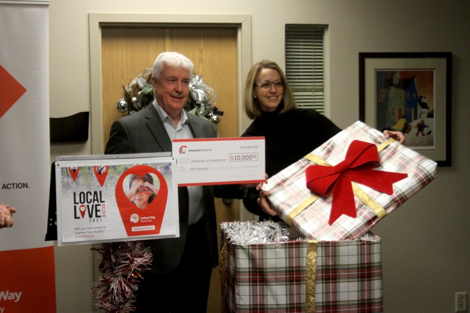 United Way kicks off Giving Tuesday with donation from Intercity Industrial