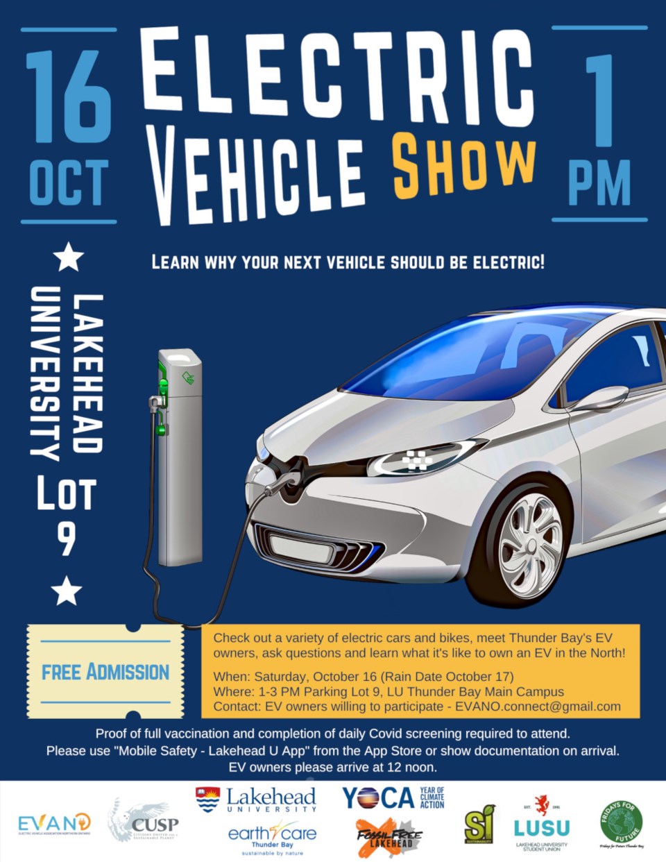 LU hosting first electric vehicle show in Northwestern Ontario