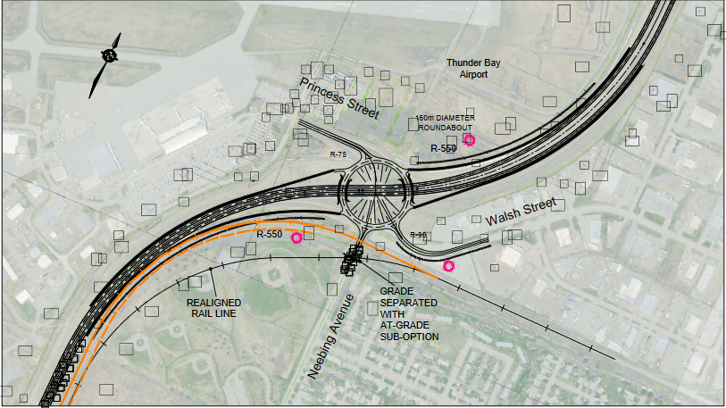 Highway 61 Princess Interchange