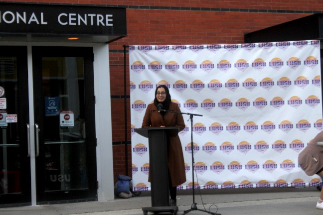 Lahama Naeem, President and CEO of the Lakehead University Student Union