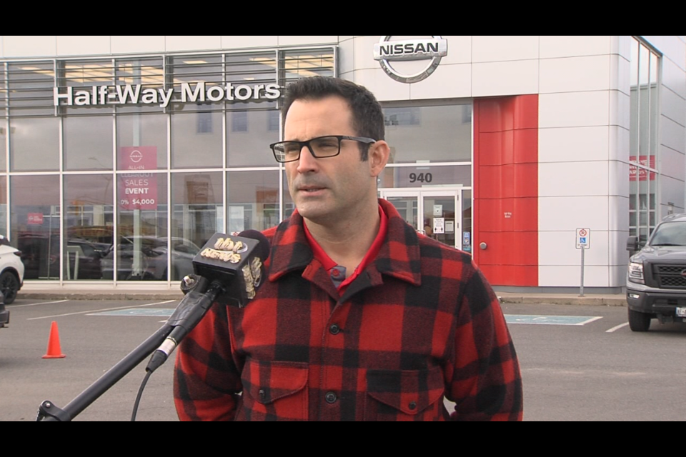 Patrick Trevisanutto is managing partner at Half-Way Motors (Mitchell Ringos/TBTV photo)