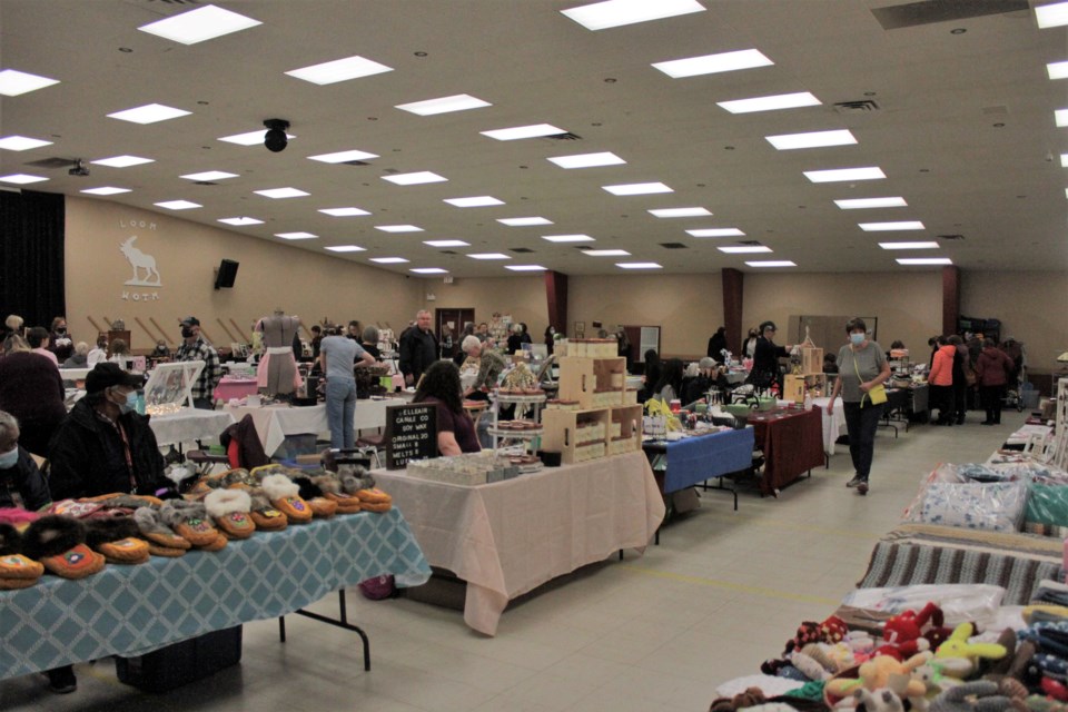 Jennifer Hill, organizer,  says that she's amazed by the creativity of the crafters each year