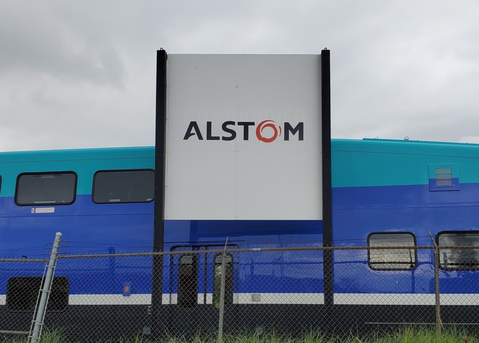 Alstom sign