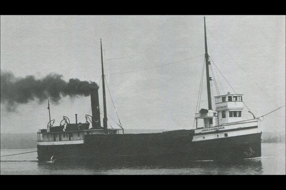 The James P. Donaldson was the second vessel acquired by Paterson Steamship Lines, in 1921 (Paterson Archives)