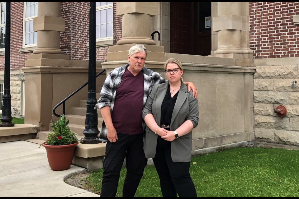Hermina Fletcher's son Melvin Fletcher and granddaughter Melissa Fletcher gave powerful victim impact statements during a sentencing hearing for Lindsey Coyle in Fort Frances on Monday. (File). 