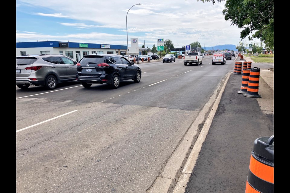 Memorial Avenue was fully reopened to traffic on Tuesday.