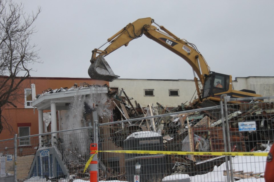 Finnish Labour Temple Demolition