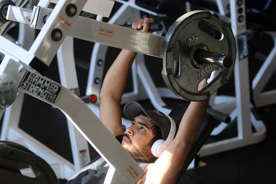 PUSH Fitness, as pf Thursday, Feb. 17, 2022, is allowed to welcome full capacity back to the Thunder Bay gym. (Leith Dunick, tbnewswatch.com)