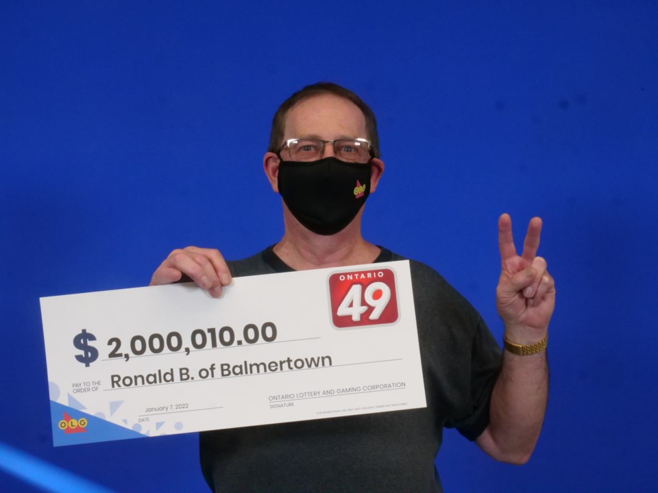 Ontario 49_January 1, 2022_$2,000,010.00_Ronald Brownlee of Balmertown