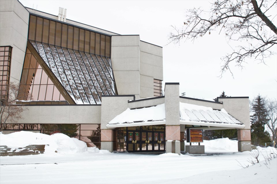 Thunder Bay Community Auditorium winter