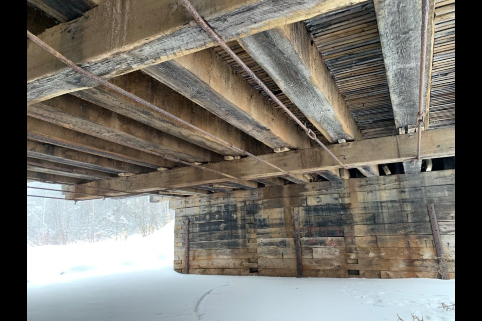 The Woodcrest Road Bridge was closed in January of 2022 after an inspection found significant deterioration.